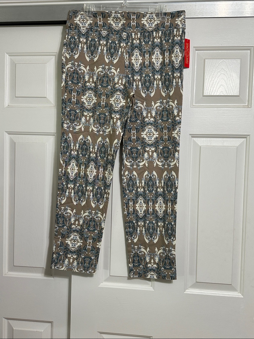 Krazy Larry Patterned Pull On Pants